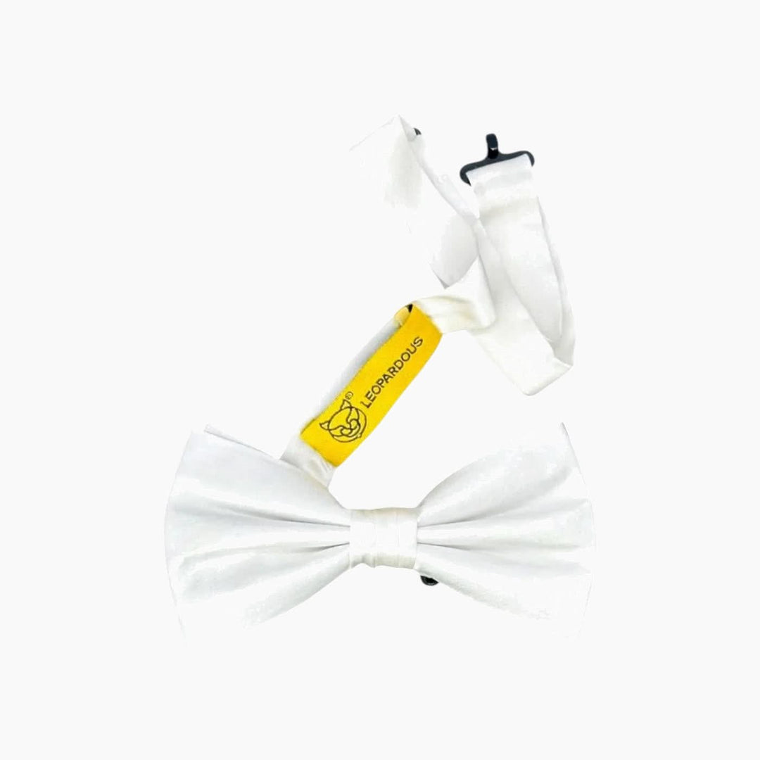 Leopardous Silk Bowtie
