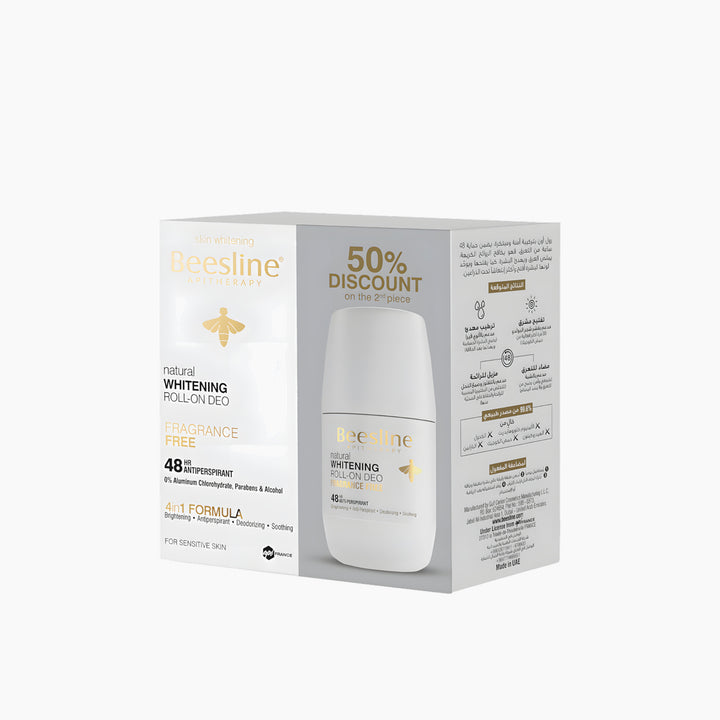 Beesline Whitening Roll-on Deodorant Pack