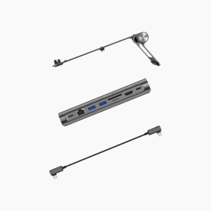WiWU A821CH laptop stand with integrated docking station