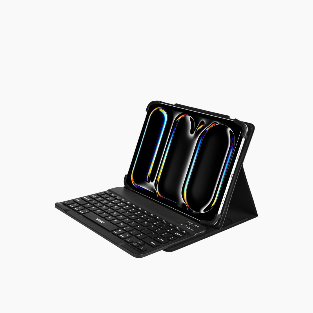 Unid  WiWU Bluetooth Keyboard Case Universal Leather Case Stand