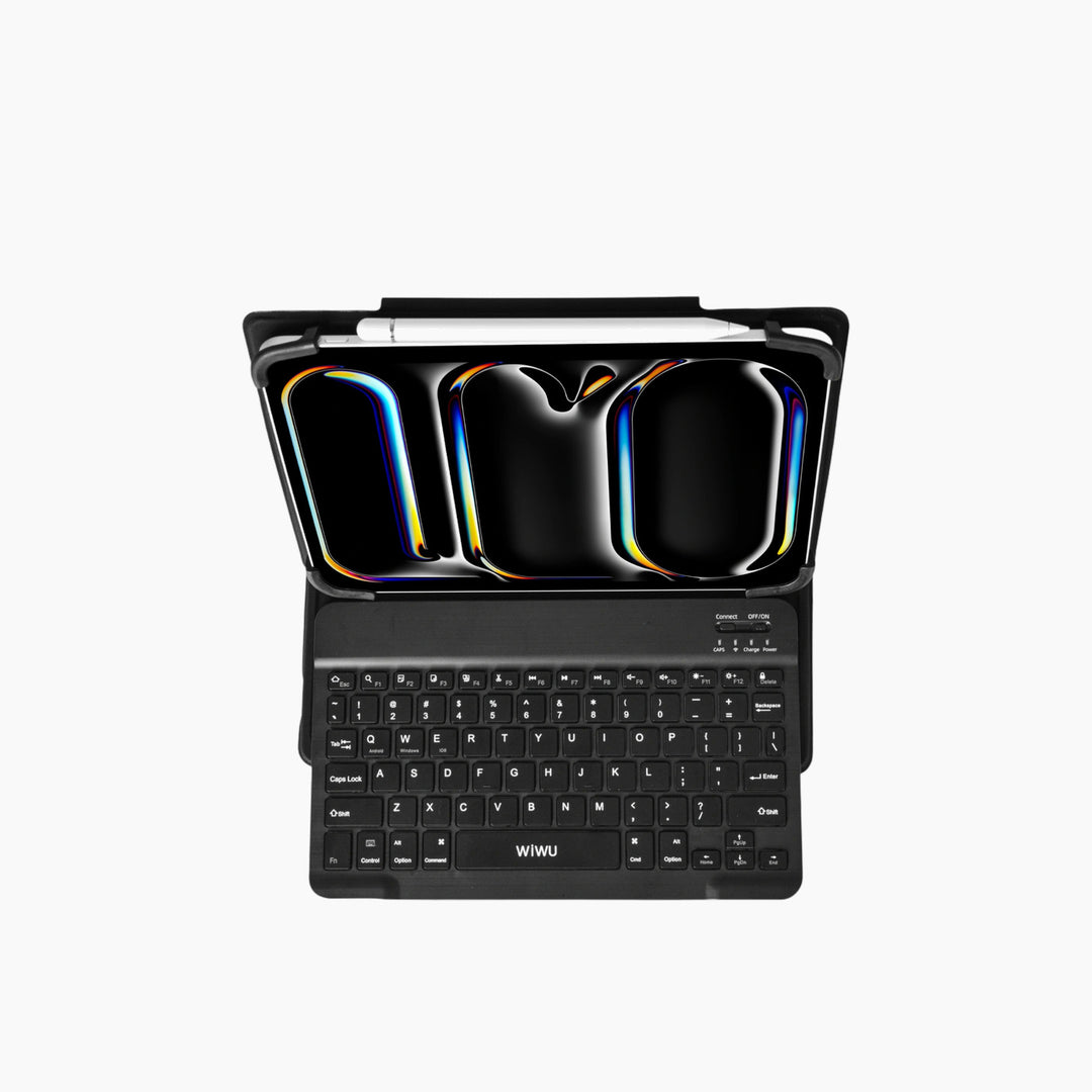Unid  WiWU Bluetooth Keyboard Case Universal Leather Case Stand