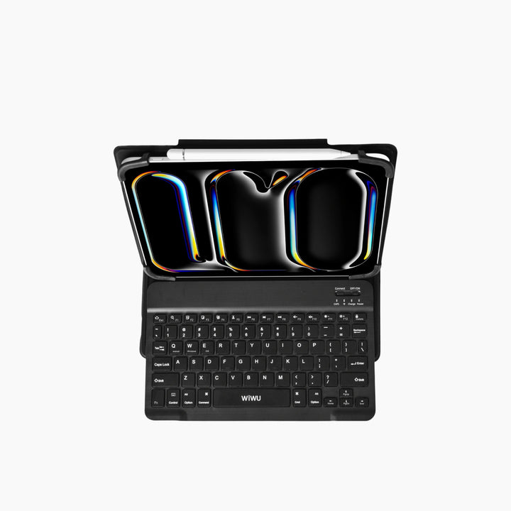 Unid  WiWU Bluetooth Keyboard Case Universal Leather Case Stand