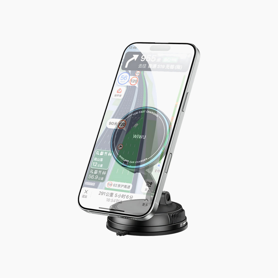 WiWU CH-326 automatic wireless charging phone car holder