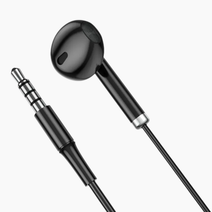 WiWU wired 3.5mm jack earphones with tangle-free TPE cord