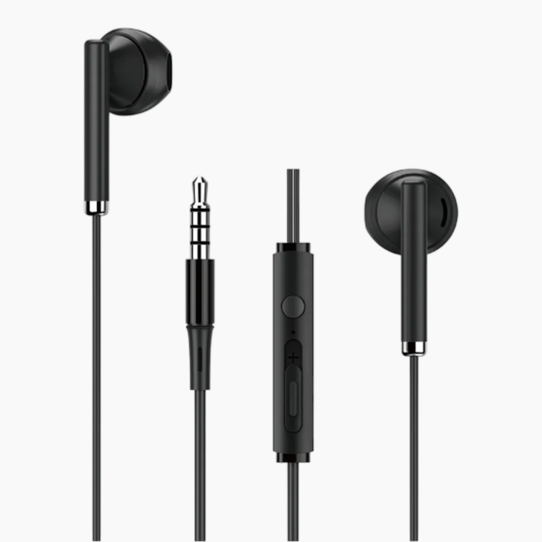 WiWU wired earphones with 3.5mm connector and sensitive microphone