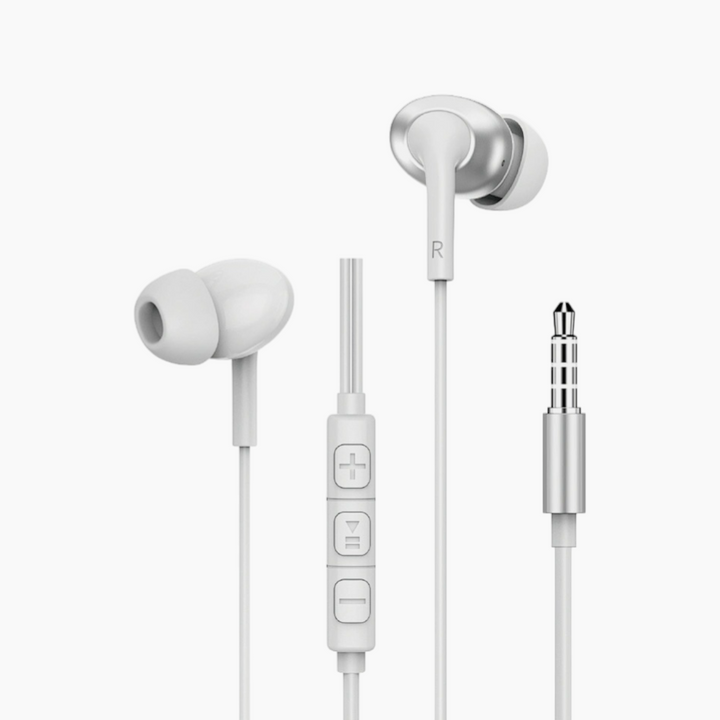 WiWU EB317 stereo wired earbuds with 3.5mm connection