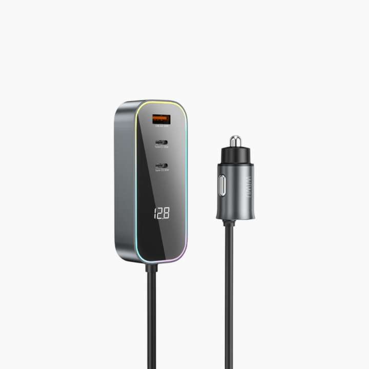 WiWU Fast Car Charger Multi-Port (120W)