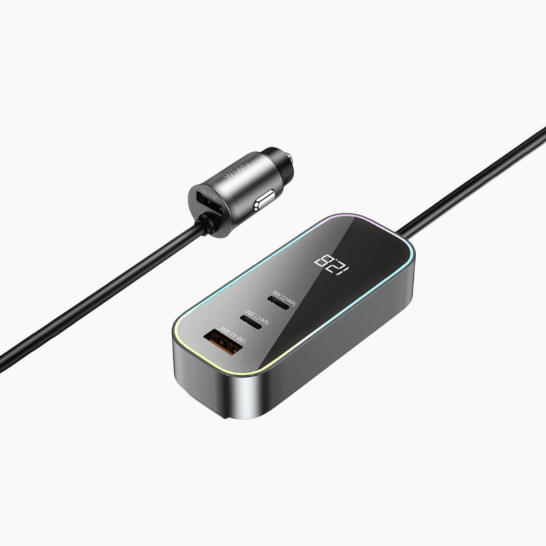 WiWU Fast Car Charger Multi-Port (120W)