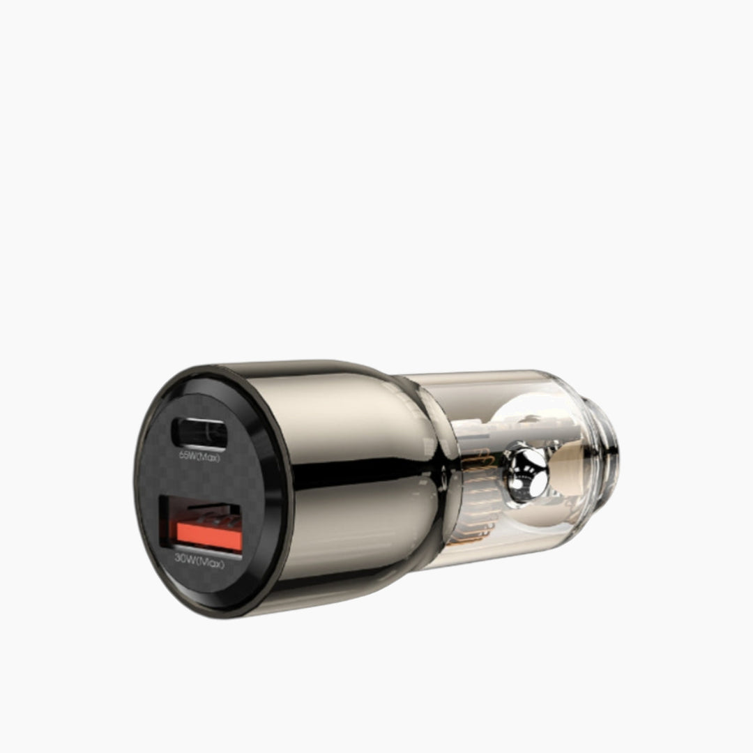 WiWU Fast Car Charger USB+Type-C  (95W)