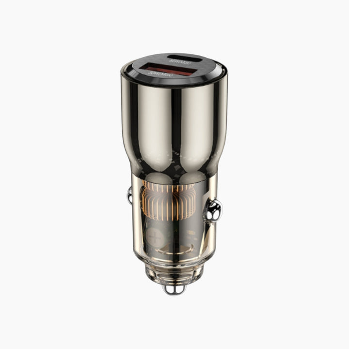 WiWU Fast Car Charger USB+Type-C  (95W)