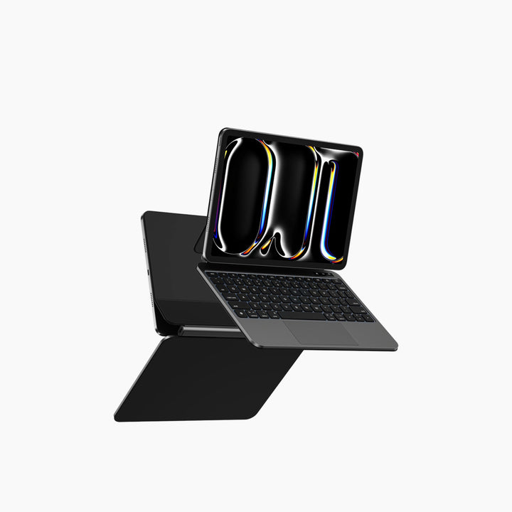 WiWU MK-002 Bluetooth keyboard case for iPad Pro 2024 (11-inch) with Arabic and English layout