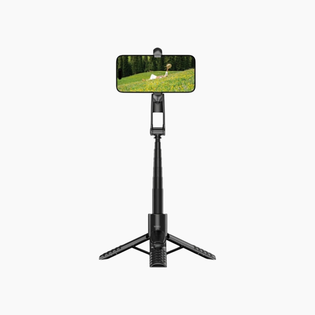 WiWU magnetic selfie stick with wireless Bluetooth