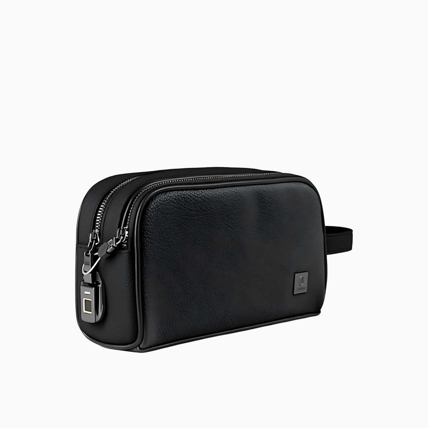 WiWU Phantom Fingerprint Lock Pouch Pro travel organizer bag in brown