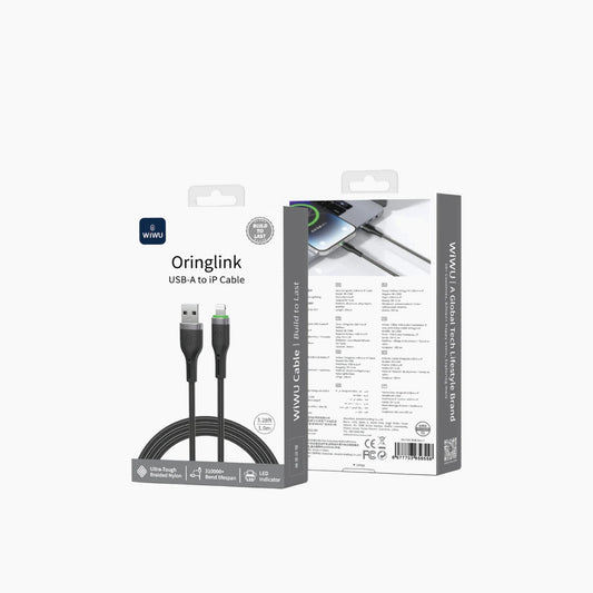 Wiwu Wi-C066 Oring Link Series Nylon Braided Cable