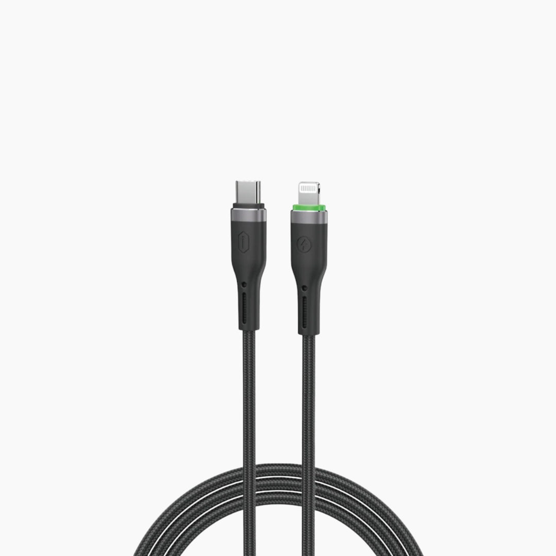 Wiwu Wi-C069 Type-C to Lightning nylon braided cable