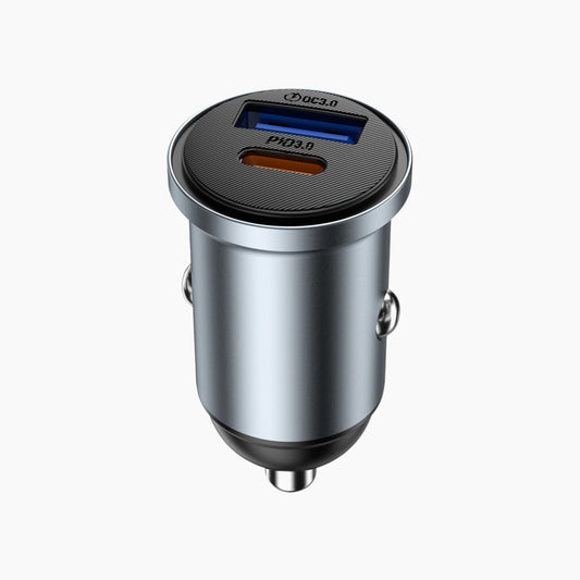 شاحن سيارة سريع WiWU Wi-CC030 Nano Lite A+C (35 واط)
