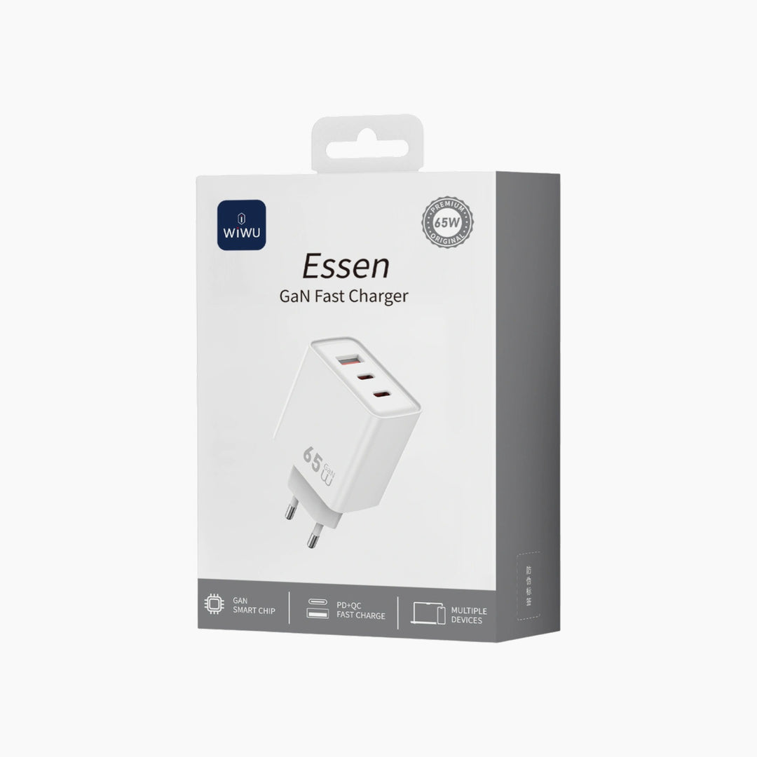 WiWU Wi-G005 Essen GaN Fast Charger Adapter 64W