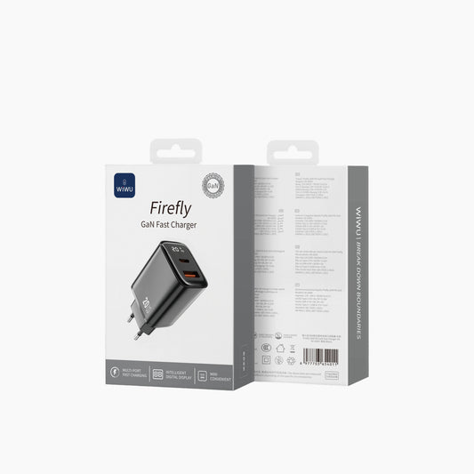 محول شحن سريع WiWU Wi-G009 Firefly GaN