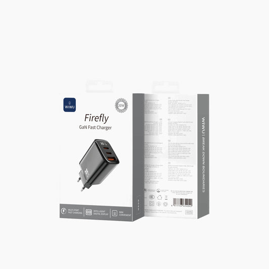 محول شحن سريع WiWU Wi-G010 EU Firefly