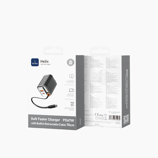 شاحن WiWU Wi-G020 Helix GaN سريع