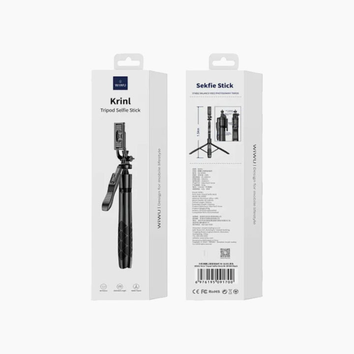 WiWU Wi-SE005 selfie stick extending up to 1530mm