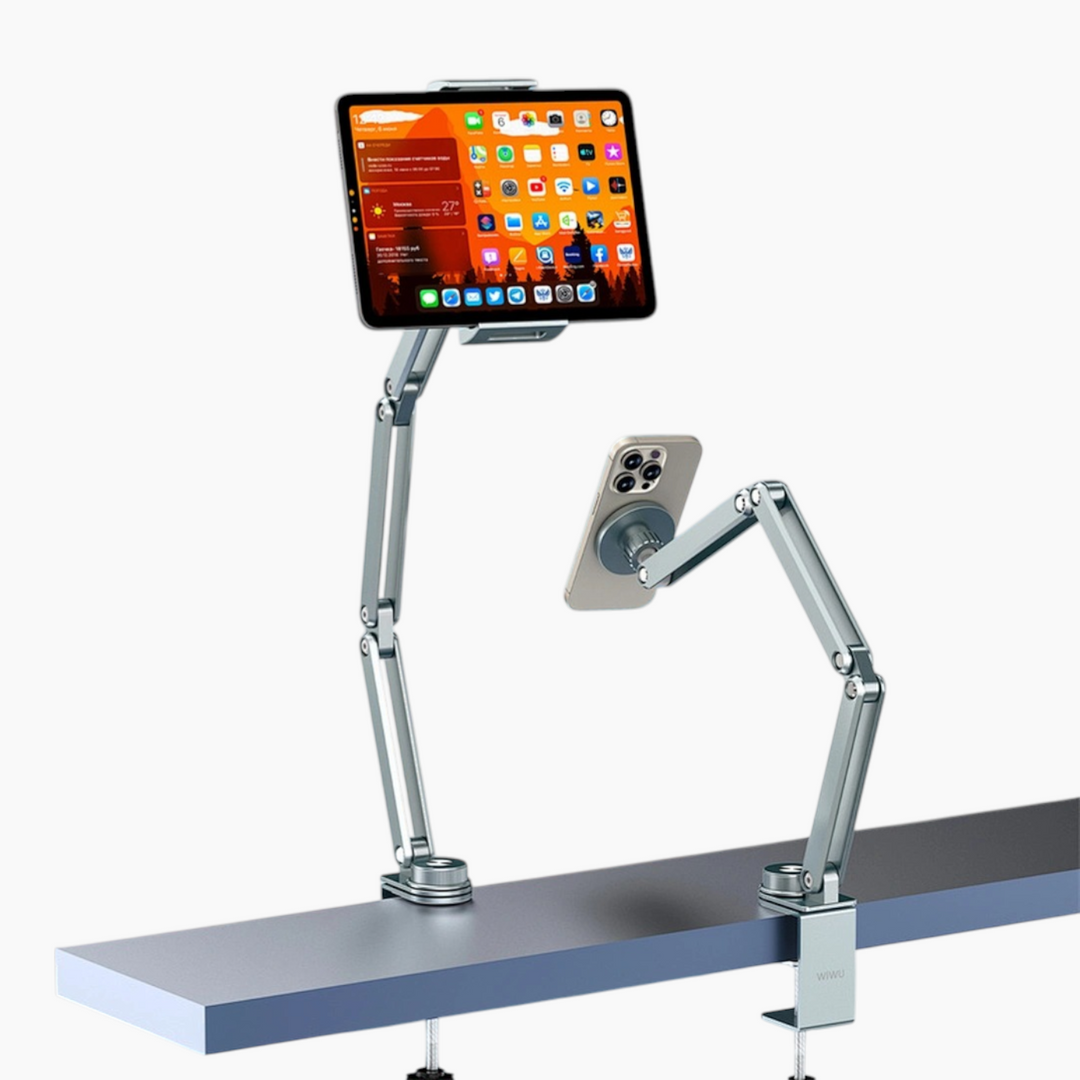 C.JO WiWU Wi-ZM001 360° Rotatable Metal And Tablet Holder