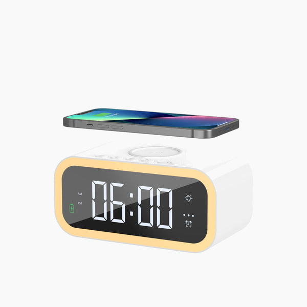 Wiwu Wireless Charger With Digital Alarm Clock