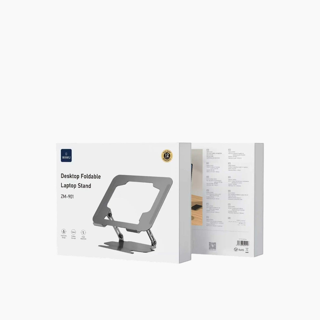 WiWU ZM-901 foldable laptop stand with carbon steel support