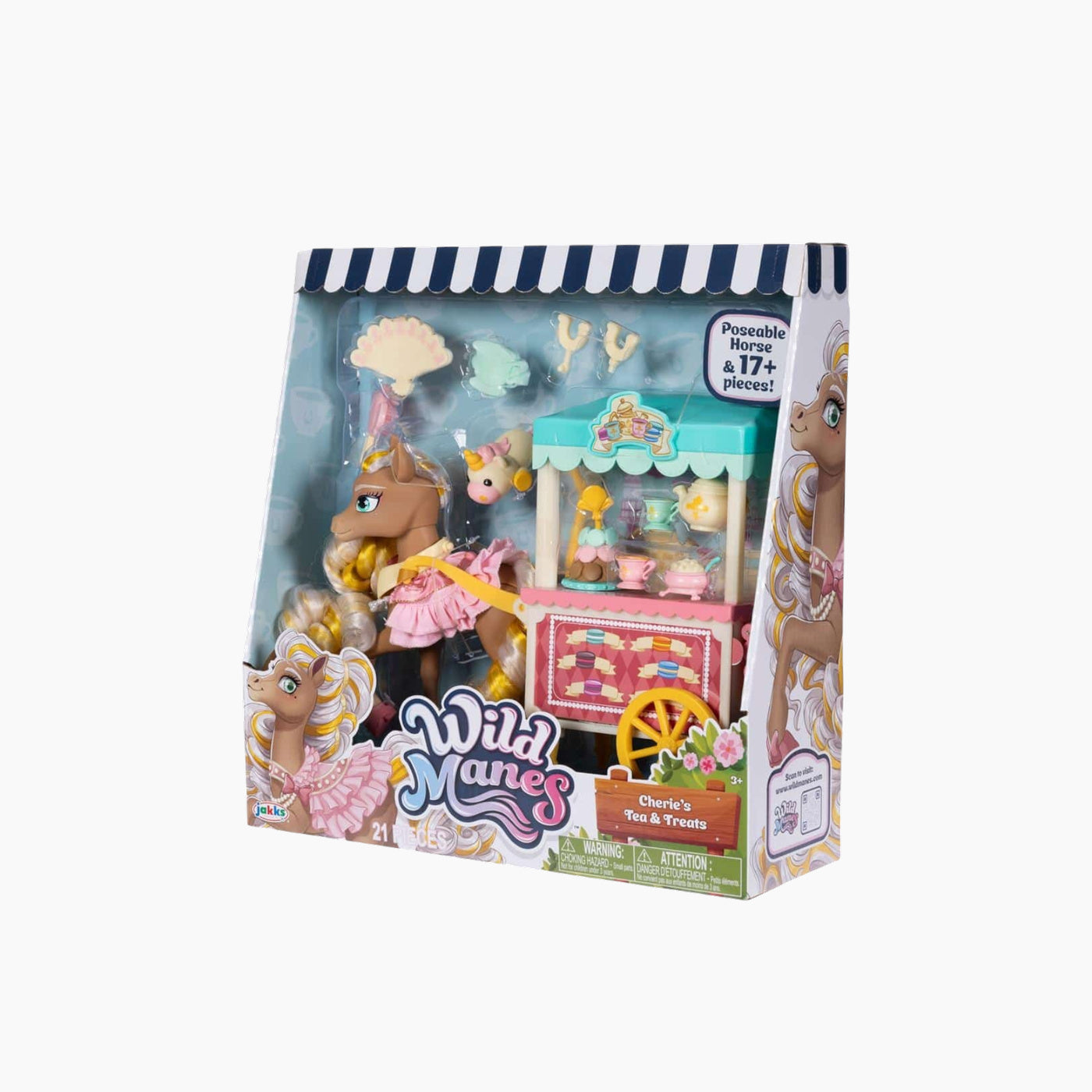 Spin Master Wild Manes Horse & Cart Sets - Assorted Spin Master Wild Manes Horse & Cart Sets - Assorted