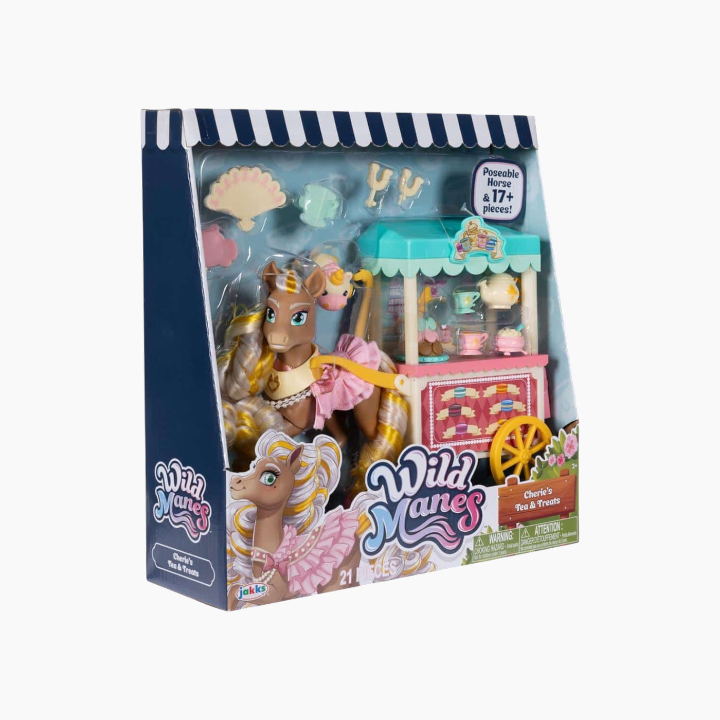 Spin Master Wild Manes Horse & Cart Sets - Assorted Spin Master Wild Manes Horse & Cart Sets - Assorted