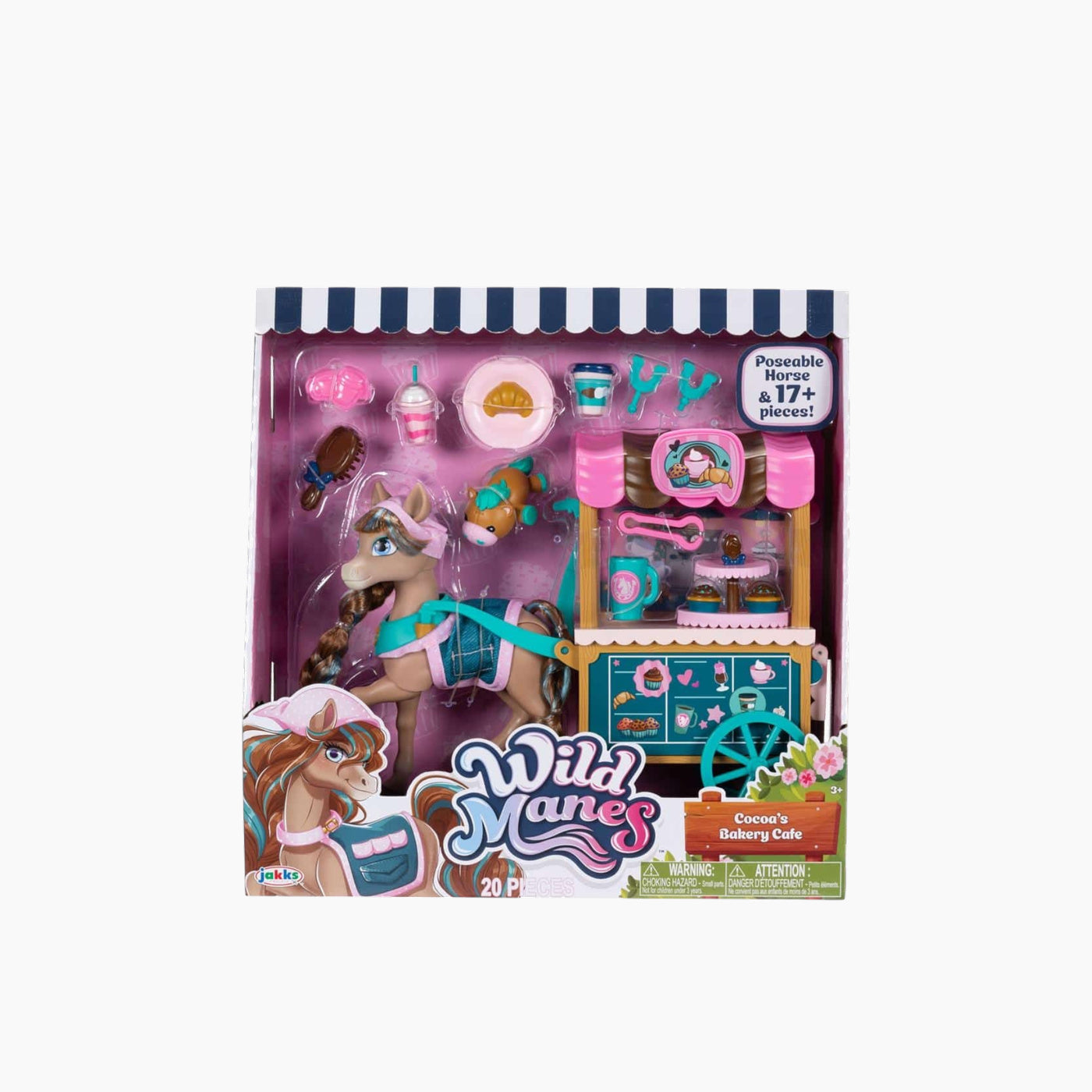 Spin Master Wild Manes Horse & Cart Sets - Assorted Spin Master Wild Manes Horse & Cart Sets - Assorted