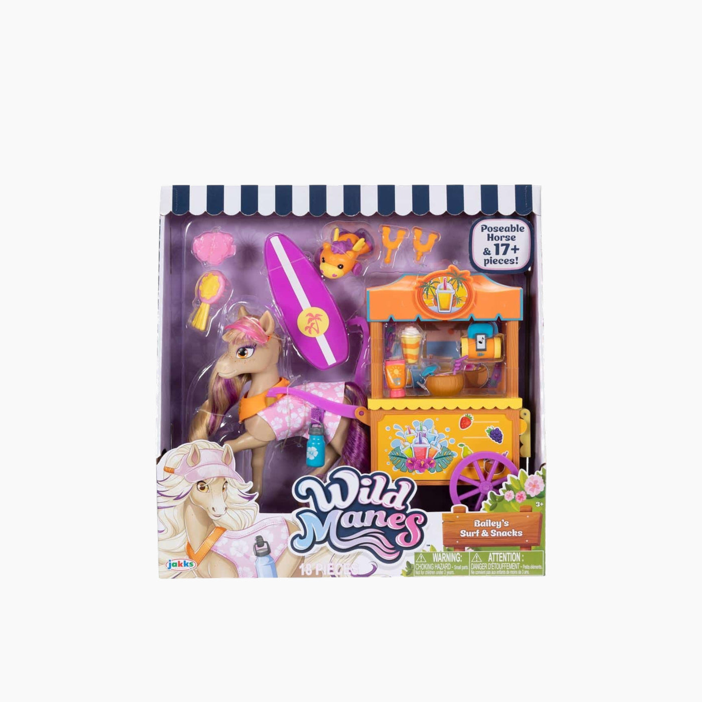 Spin Master Wild Manes Horse & Cart Sets - Assorted Spin Master Wild Manes Horse & Cart Sets - Assorted