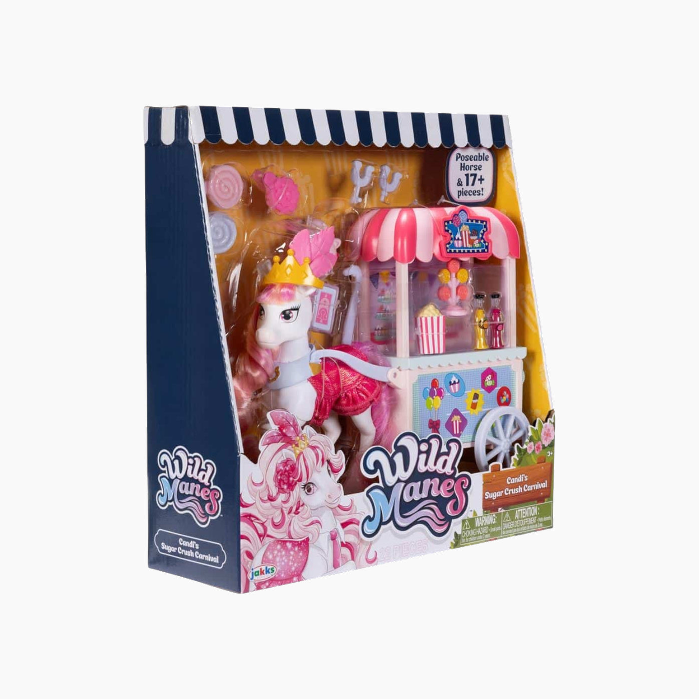 Spin Master Wild Manes Horse & Cart Sets - Assorted Spin Master Wild Manes Horse & Cart Sets - Assorted