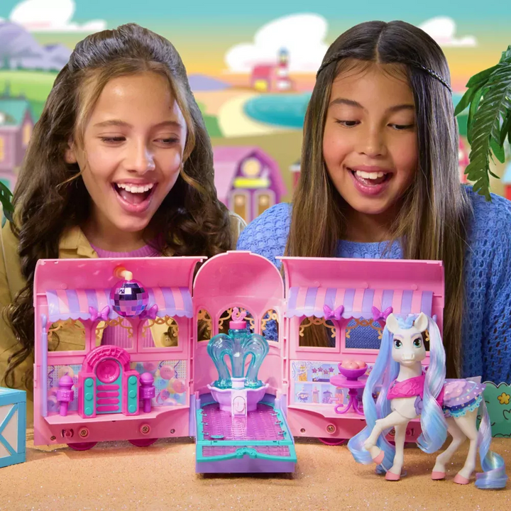 Spin Master Wild Manes Perla Clubhouse Trailer Playset - 45.09 X 13.46 X 30.48 Cm