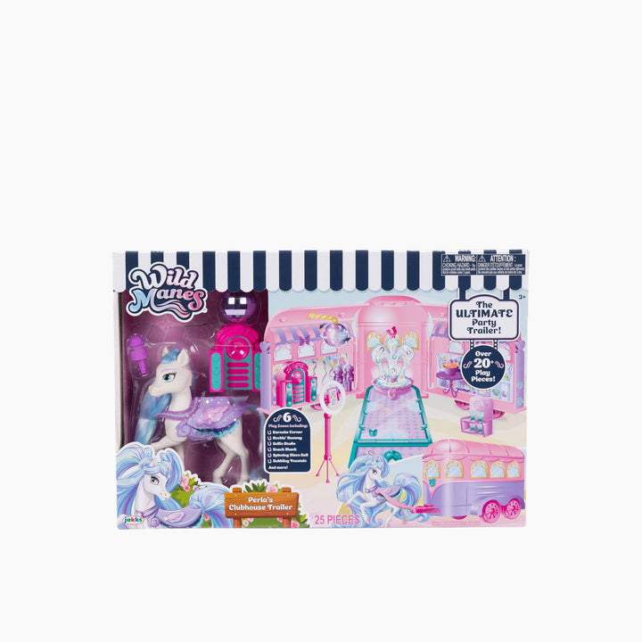 Spin Master Wild Manes Perla Clubhouse Trailer Playset - 45.09 X 13.46 X 30.48 Cm
