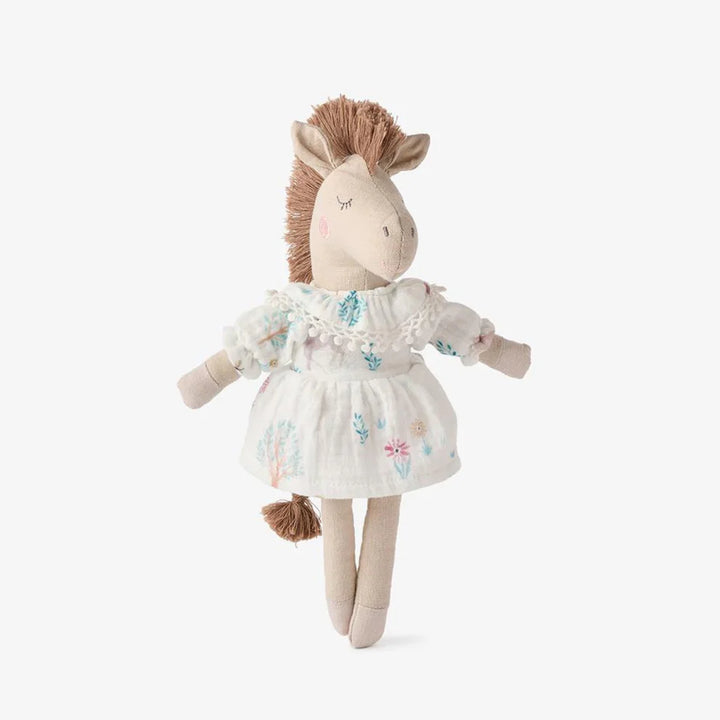 Elegant Baby Willow The Linen Toy Pony Boxed - HUNA