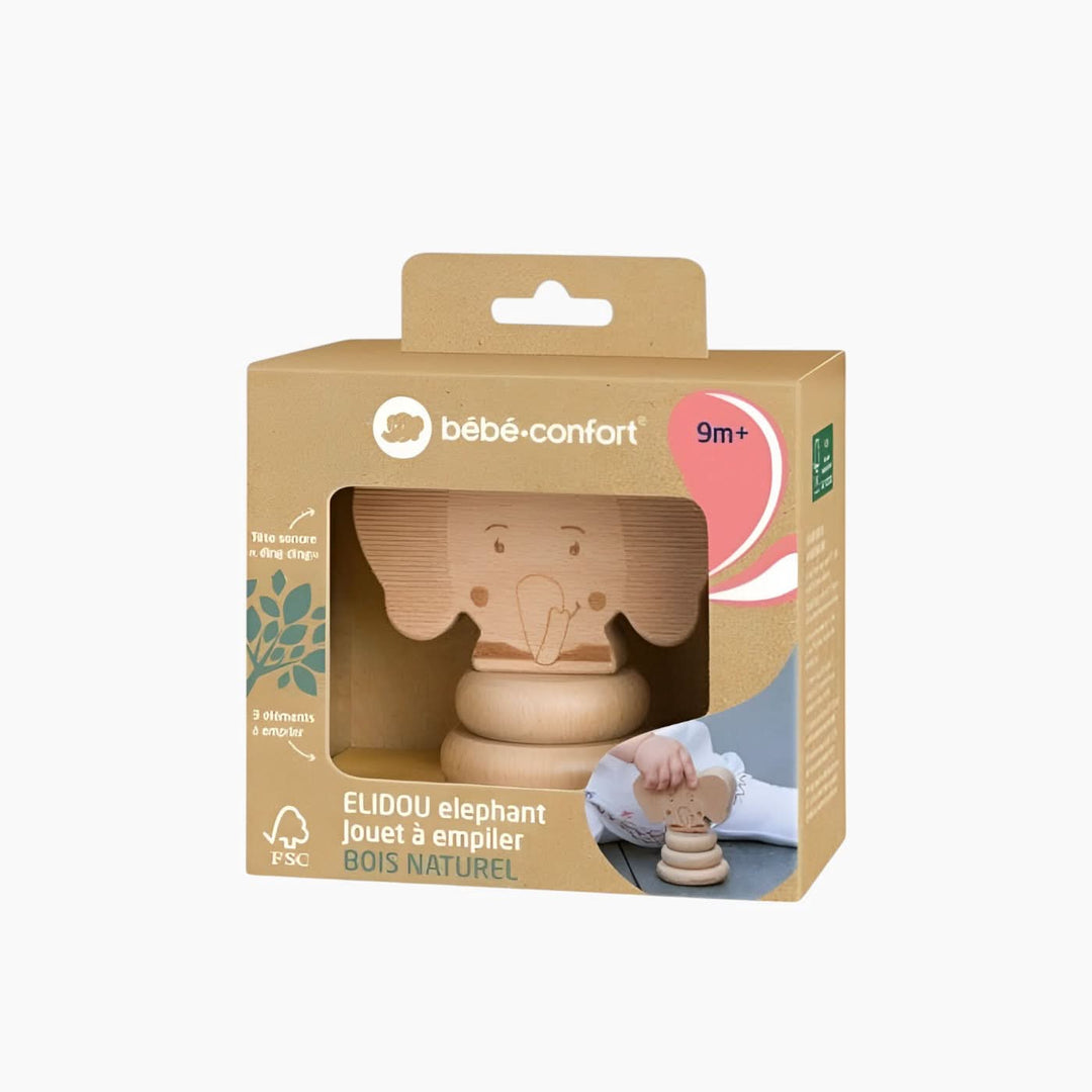 Bebe Confort Elidou Elephant Stacking Toy - HUNA