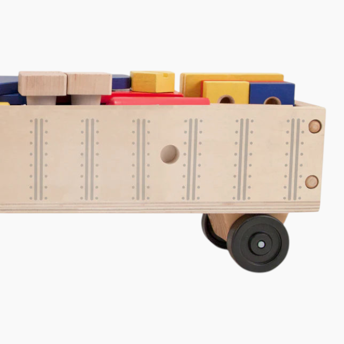 Melissa &amp; Doug Wooden Big Rig Building Set