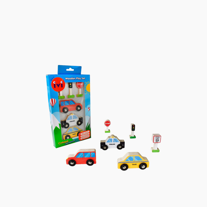 Ivi World Wooden Playset