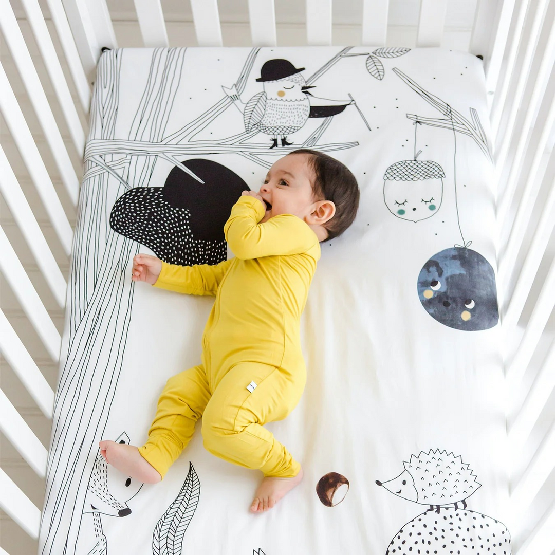 Rookie Humans Crib Fitted Sheet