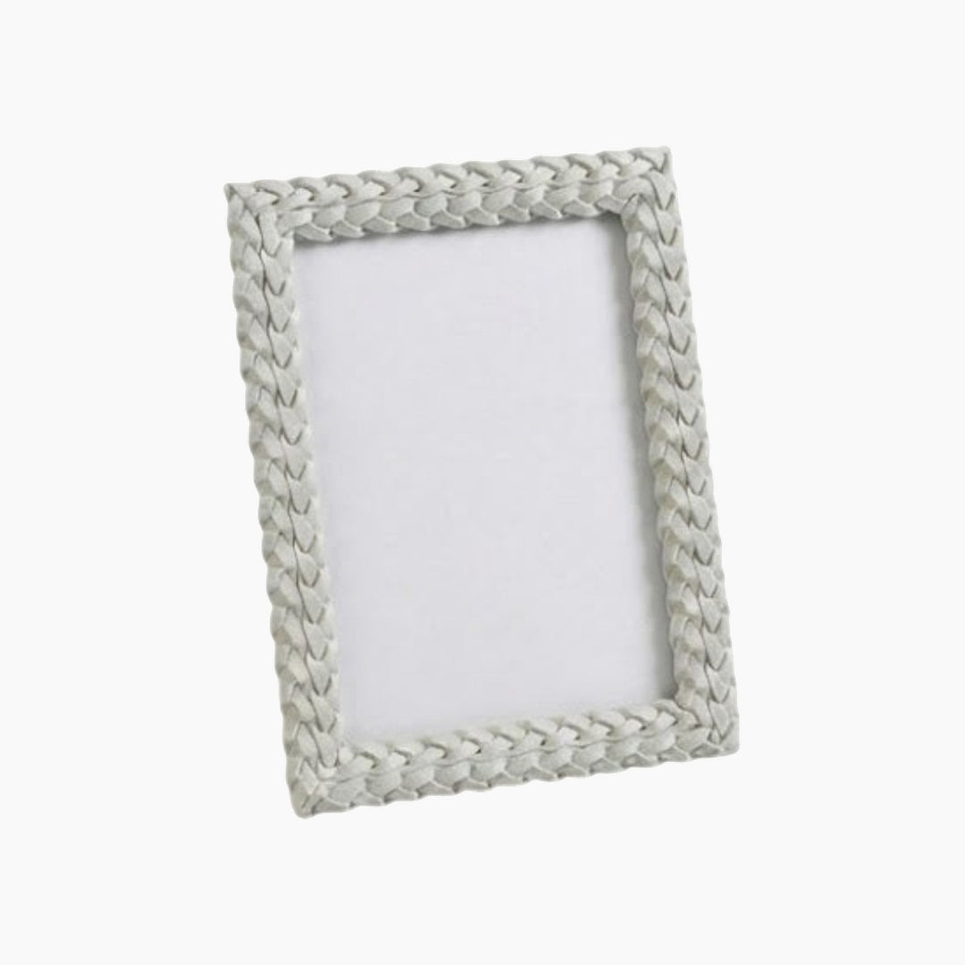 Mascagni woven resin photo frame for home decor