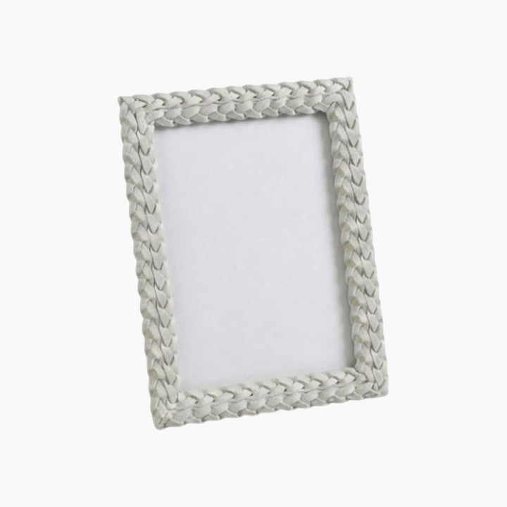 Mascagni woven resin photo frame for home decor