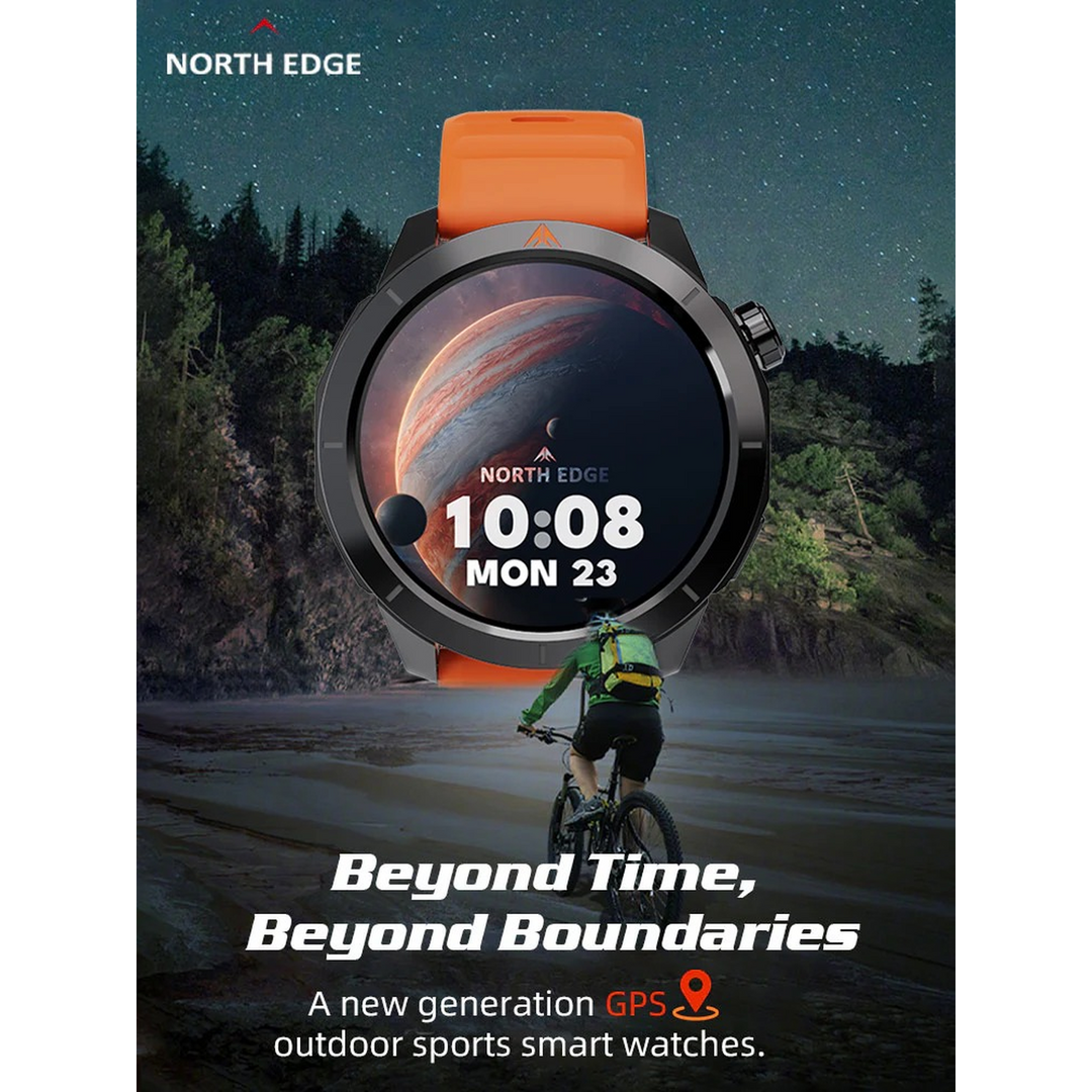 North Edge X-TREK 2 (Built in GPS) Full Touch Screen Watch