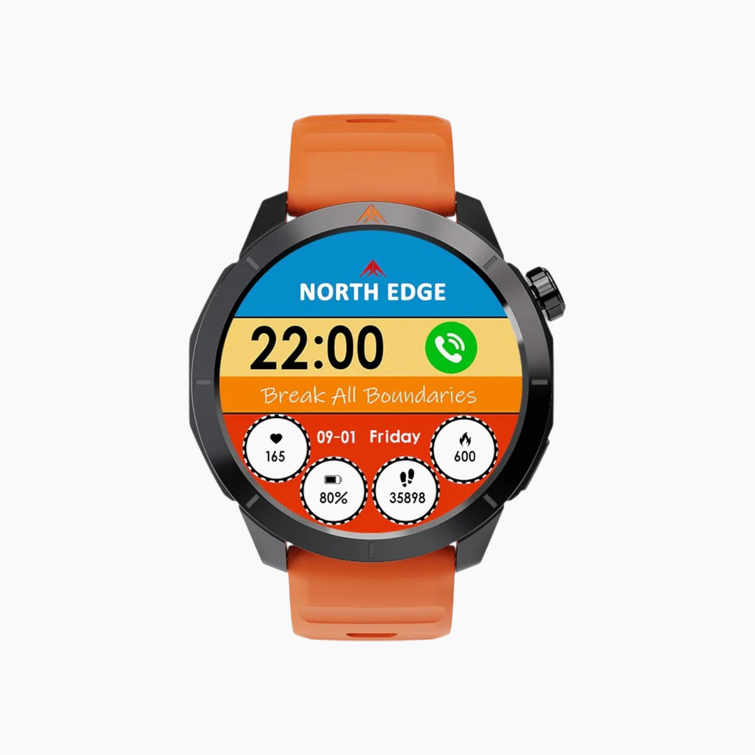 North Edge X-TREK 2 (Built in GPS) Full Touch Screen Watch