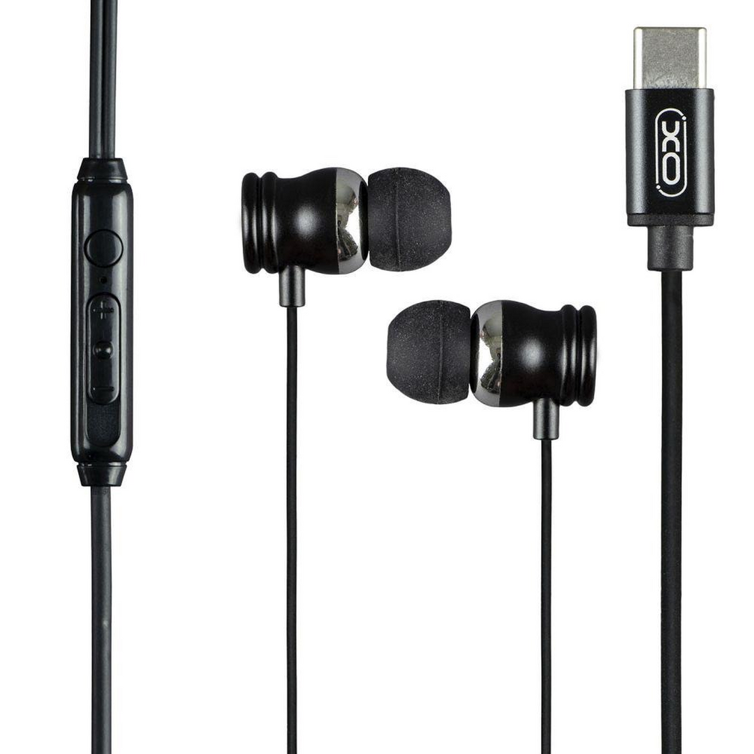 XO EP56 Type-C Headphones - Black