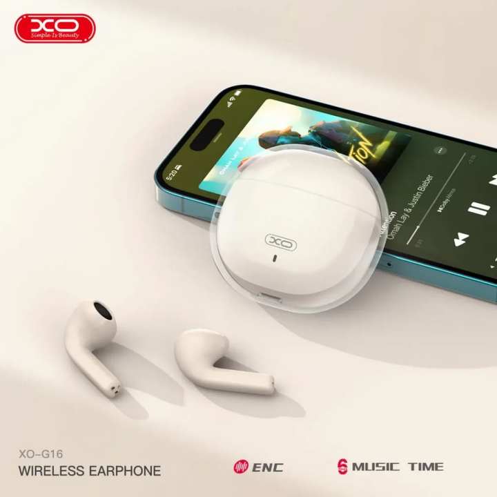 XO G16 ENC Wireless Earphones