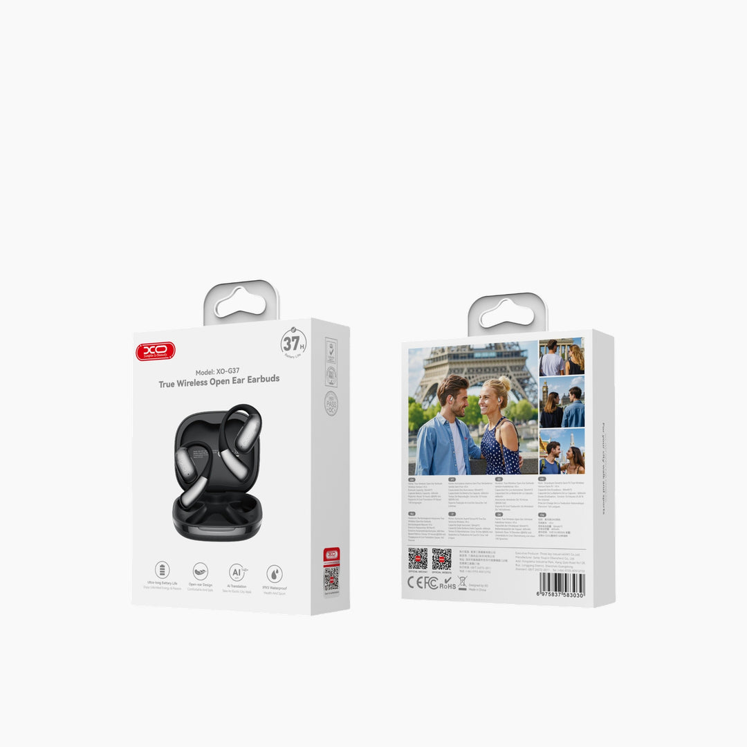 XO G37 Open-Ear Earbuds with AI Translation