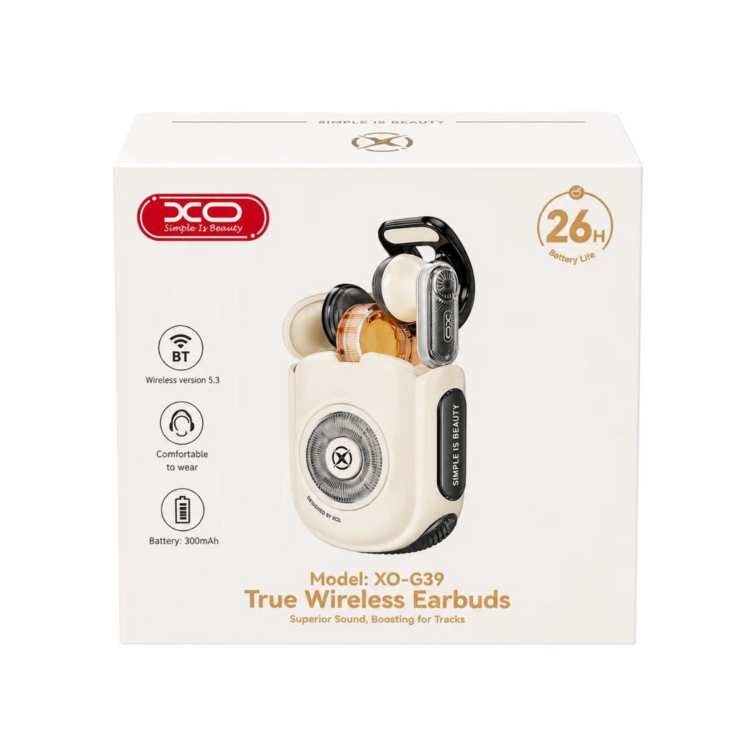 XO G39 2-in-1 Earbuds with Phone Remote Control