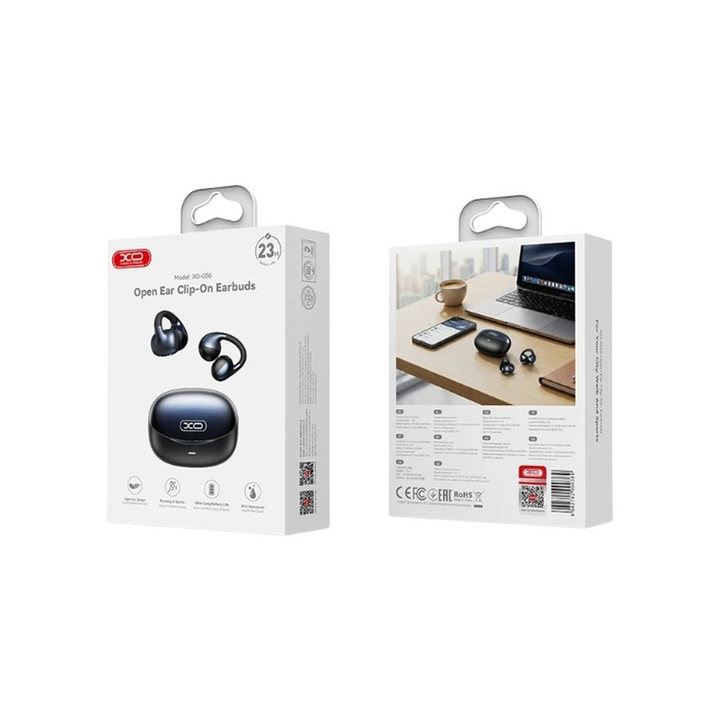 XO G56 Open-Ear Clip-On Wireless Earbuds