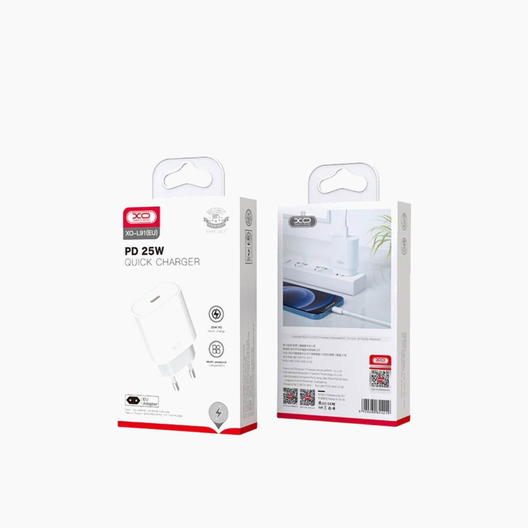 XO 25W Fast Charging Adapter